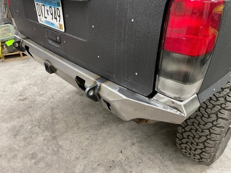 DIY HiLine Cut and Fold Rear Bumper - Jeep Cherokee XJ - DirtBound Offroad