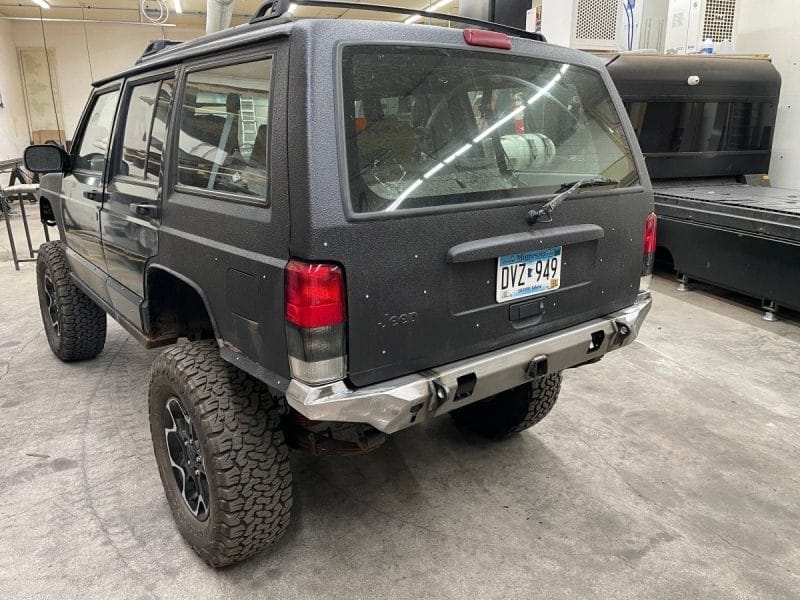 DIY HiLine Cut and Fold Rear Bumper - Jeep Cherokee XJ - DirtBound Offroad