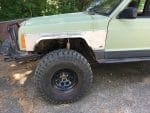 Full Set Steel Fender Armor & Flares Front and Rear | 2-Door Jeep Cherokee XJ (1984-2001) - DirtBound Offroad