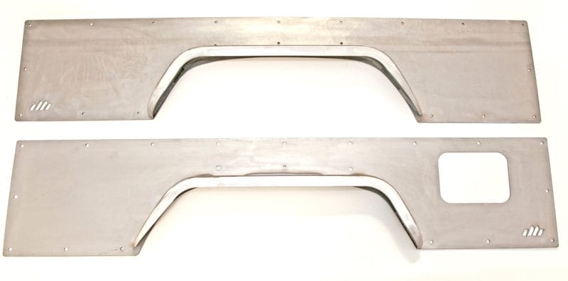 2 Door Rear Steel Fender Armor & Flares | Jeep Cherokee XJ - DirtBound Offroad