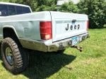 Manta Ray Rear Bumper - Jeep Comanche MJ - DirtBound Offroad