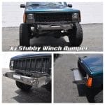 Stubby Front Winch Bumper | Jeep XJ/MJ - DirtBound Offroad