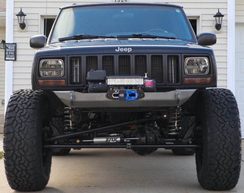 Stump Winch Bumper | Jeep XJ/MJ - DirtBound Offroad